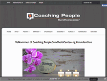 Tablet Screenshot of coachingpeople.dk